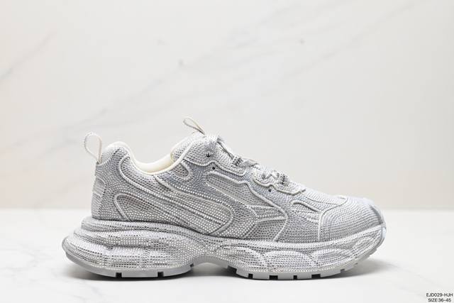 公司级balenciaga Runner Kith Four.Color 巴黎世家7.0 21Ss最新配色潮流复古休闲鞋#全新磨具开模 原版原装大盒 还原官方配