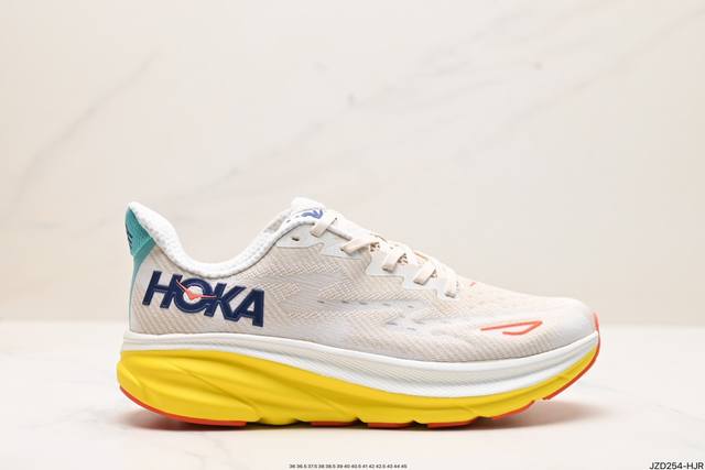 公司级小红书推荐hoka M Clifton 9 全新配色 这个品牌来自于新西兰的毛利语，Hoka表示大地，One One表示飞越，连起来就是飞越地平线，One