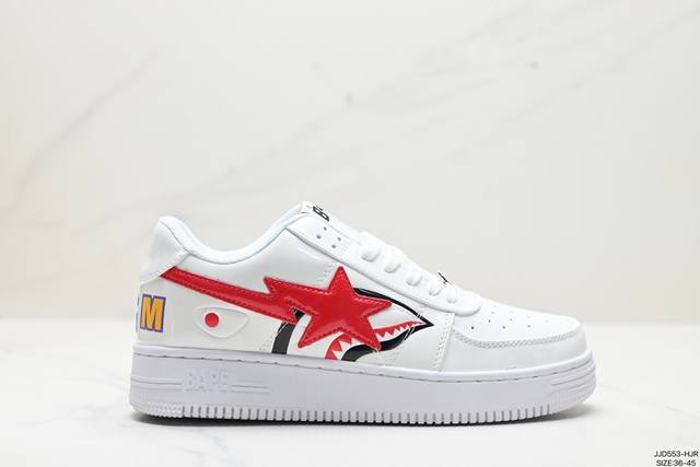 真标bape X Nk Air Force 1‘07 Low *A Bathing Ape * ”新配色“ Nigo品牌 猿人头 空军一号低帮休闲板鞋 尺码:3