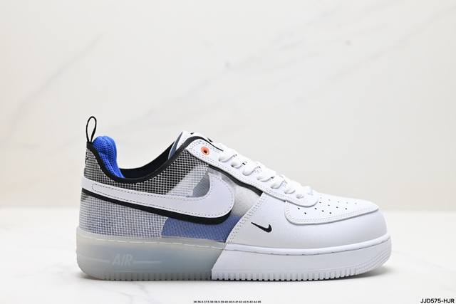 真标nike Air Force 1 Low 07 React原楦头原纸板 打造纯正低帮空军版型 专注外贸渠道 全掌内置蜂窝气垫 原盒配件 原厂中底钢印、拉帮完