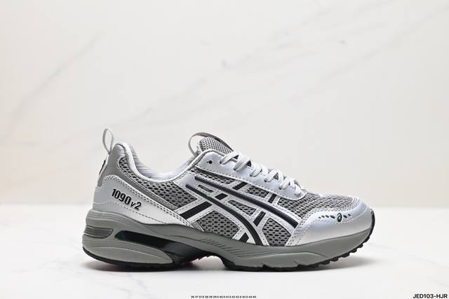 公司级asics 亚瑟士 Gel-1090 量子系列硅胶回弹休闲运动跑步鞋 装备充满未来感 日本专业跑鞋品牌 货号:1203A254-020 尺码:36 37