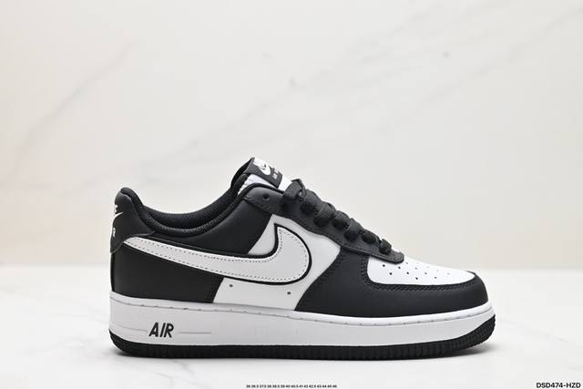 真标nike Air Force 1 Low 07原楦头原纸板 打造纯正低帮空军版型 专注外贸渠道 全掌内置蜂窝气垫 原盒配件 原厂中底钢印、拉帮完美 货号:D