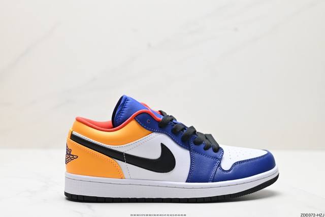 公司级nike Air Jordan 1 Low Aj1乔1低帮休闲板鞋 同步官方配色 原档冲孔鞋头 四线拉帮 鞋舌高弹海绵填充 官方货号:Dc0774-114