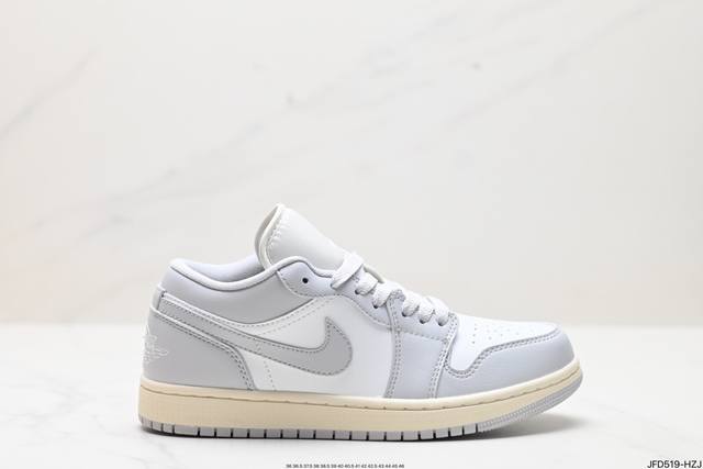 公司级耐克nike Wmns Air Jordan 1 Low Aj1乔丹一代低帮经典复古文化休闲运动篮球鞋 货号:Dc0774-103 尺码:36 36.5