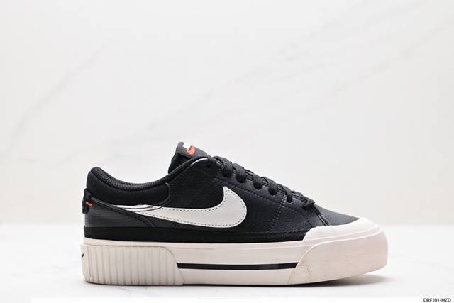 公司级耐克nike Court Legacy 百搭单品 耐克nike Court Legacy学院产物系列系列低帮经典百搭休闲运动小白板鞋 货号：Dm7590-