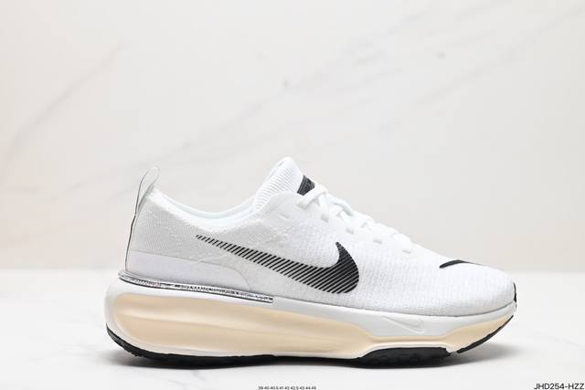 公司级nike Zoomx Invincible Run Fk 3休闲运动慢跑鞋 采用外露式flyknit飞织面料鞋面材质 搭载zoomx轻盈泡棉缓震科技中底