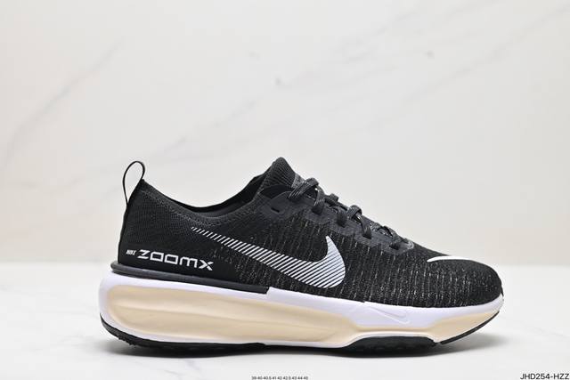 公司级nike Zoomx Invincible Run Fk 3休闲运动慢跑鞋 采用外露式flyknit飞织面料鞋面材质 搭载zoomx轻盈泡棉缓震科技中底