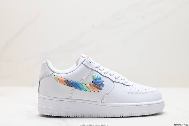 真标nike Air Force 1 Low 07原楦头原纸板 打造纯正低帮空军版型 专注外贸渠道 全掌内置蜂窝气垫 原盒配件 原厂中底钢印、拉帮完美 货号:F