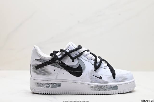 公司级nike Air Force 1'07 原楦头原纸板 打造纯正低帮空军版型 专注外贸渠道 全掌内置蜂窝气垫 原盒配件 原厂中底钢印、拉帮完美 官方货号:Z