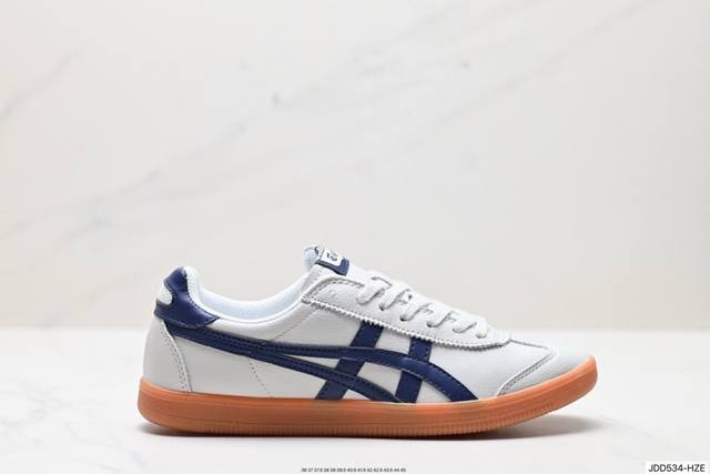 公司级亚瑟士 Onitsuka Tiger Tokuten 复古低帮休闲跑鞋 实拍首发 Tokuten的灵感来源于80年代的室内用鞋 T-Toe前足补强设计 室