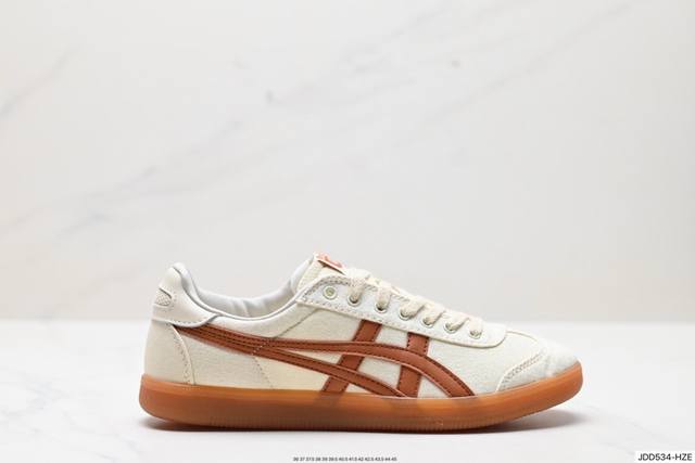 公司级亚瑟士 Onitsuka Tiger Tokuten 复古低帮休闲跑鞋 实拍首发 Tokuten的灵感来源于80年代的室内用鞋 T-Toe前足补强设计 室