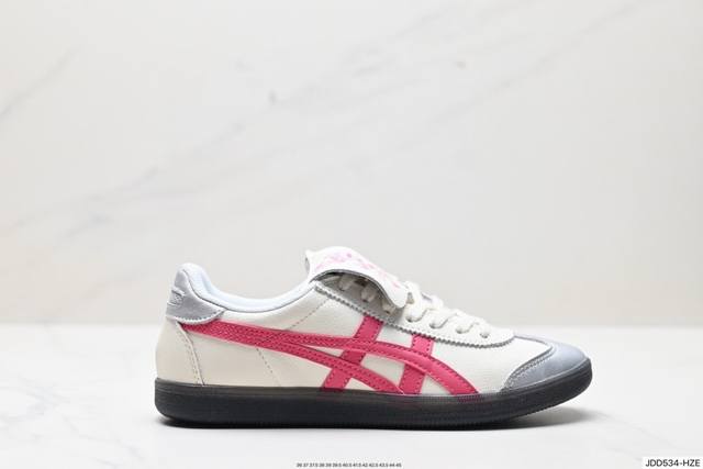 公司级亚瑟士 Onitsuka Tiger Tokuten 复古低帮休闲跑鞋 实拍首发 Tokuten的灵感来源于80年代的室内用鞋 T-Toe前足补强设计 室