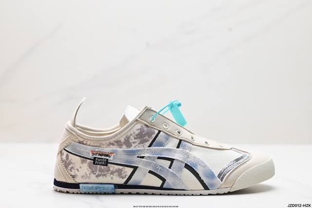 公司级onitsuka Tiger鬼冢虎 Mexico 66 Slip-On 一脚蹬低帮夏季透气运动休闲鞋 货号:1183A360-205 尺码:36 37 3