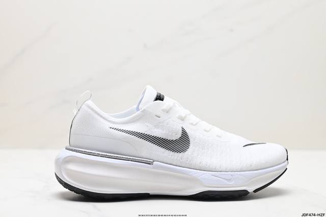 真标nike Zoomx Invincible Run Fk 3休闲运动慢跑鞋 货号:Dr2660-102 尺码:36 36.5 37.5 38 38.5 39