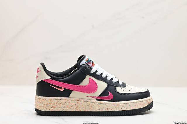 真标耐克nike Air Force 1 Lv8 Gs 空军一号低帮百搭休闲运动板鞋。柔软、弹性十足的缓震性能和出色的中底设计，横跨复古与现代的外型结合，造就出