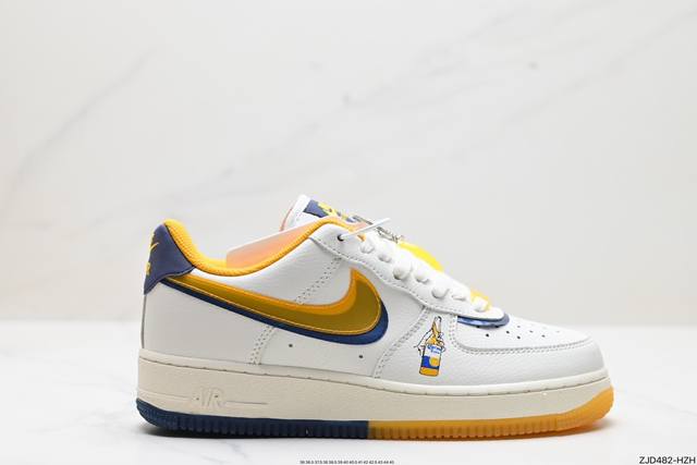 公司级nike Air Force 1‘07 原楦头原纸板 打造纯正低帮空军版型 专注外贸渠道 全掌内置蜂窝气垫 原盒配件 原厂中底钢印、拉帮完美 官方货号:C