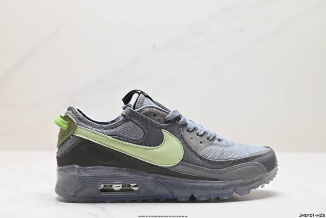 公司级nike Air Max Terrascape 90 山川地形系列经典复古百搭休闲运动气垫慢跑鞋 原楦原纸版开发版型#全新开发正确3层组合超轻eva泡绵中