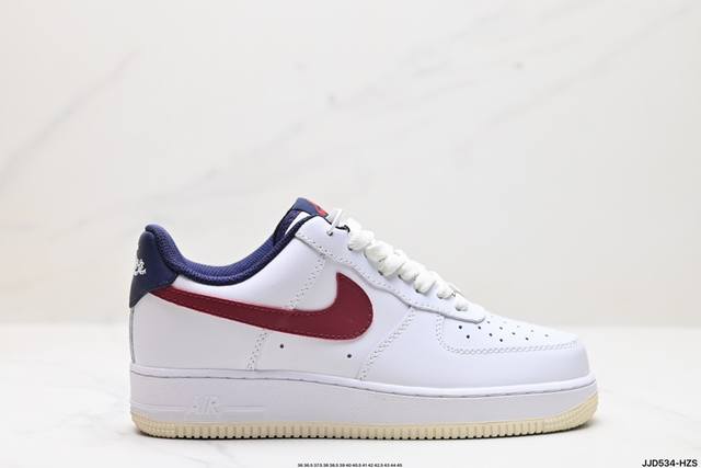 真标nike Air Force 1 Low 07原楦头原纸板 打造纯正低帮空军版型 专注外贸渠道 全掌内置蜂窝气垫 原盒配件 原厂中底钢印、拉帮完美 货号:F