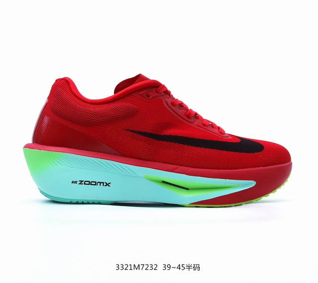 公司级nk Zoomx Invincible Run Flyknit Fk6 轻量飞织低帮休闲运动慢跑鞋 厚底增高 老爹鞋 此鞋专为短跑运动员而生 是为 5 至