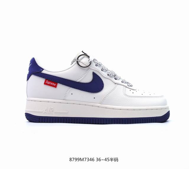 公司级nike Air Force 1 Low 07 原楦头原纸板 打造纯正低帮空军版型 专注外贸渠道 全掌内置蜂窝气垫 原盒配件 原厂中底钢印、拉帮完美 官方