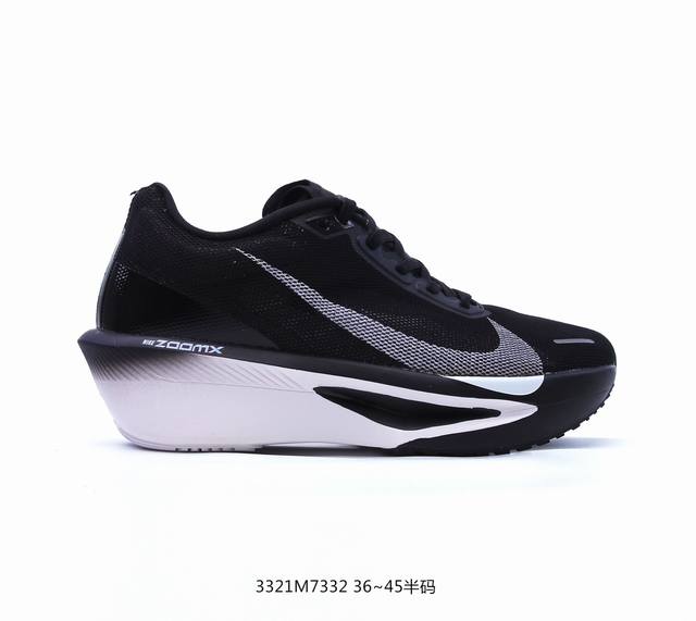 Nike Zoomx Fly 6 马拉松系列泡棉超轻缓震运动慢跑鞋 ，轻盈缓震，科技轻量网织半镂空轻薄透气鞋面 正确搭载双层zoomx轻质泡棉碳纤维组合鞋底 货