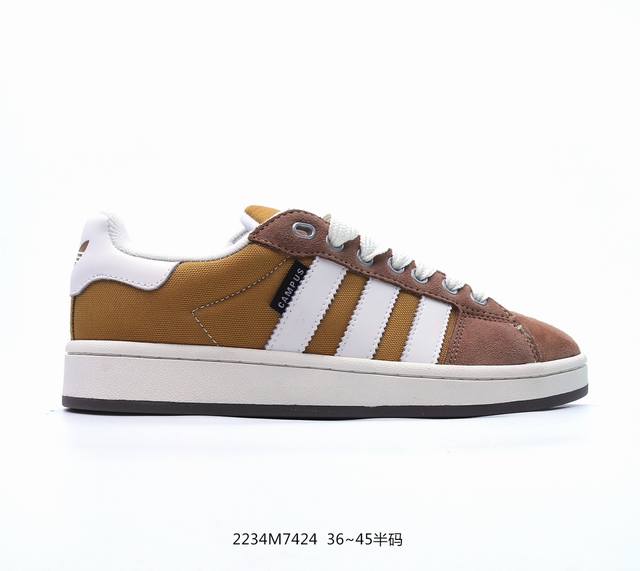 公司级 Adidas阿迪达斯.三叶草campus 00S 面包鞋复古休闲板鞋。千禧回潮！Adidas Campus 00S 经典再现！面包化的campus鞋款在 - 点击图像关闭