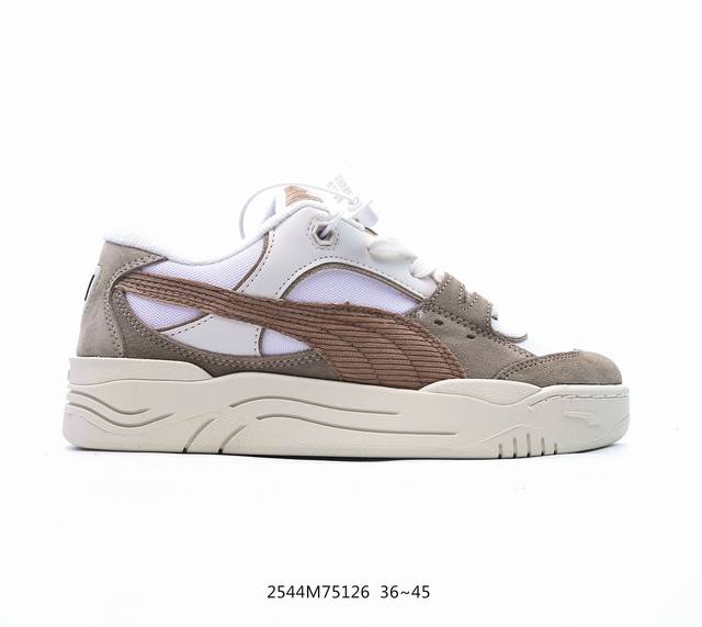 彪马 Puma Caven Dime复古简约轻便低帮运动休闲板鞋 货号：384953 04 码数：35.5～44.5 编码：2544M75126