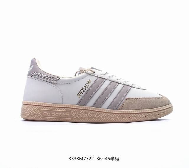 阿迪 Ad Originals Handball Spezial 手球运动员系列百搭休闲运动板鞋 货号：Ie3699 尺码：35 36 36 37 38 38