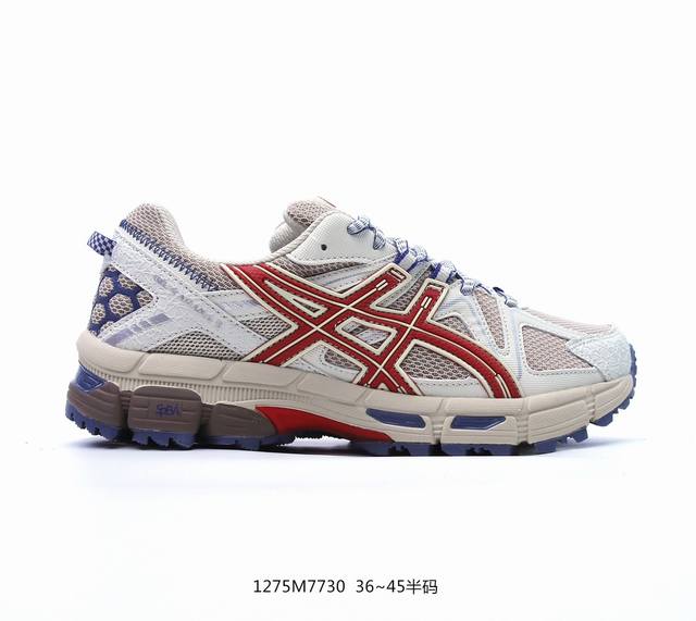 Asics Gel-Kahana 8 亚瑟士运动休闲透气专业跑鞋 进口双层丝纤维工程网布鞋面 轻量舒适透气材质中底3D可视gel缓震胶效果 升级flytefoa