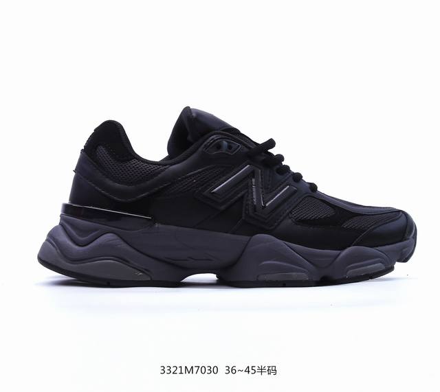 公司级new Balance 公司级版本 Nb9060 联名款 复古休闲运动慢跑鞋 鞋款灵感源自设计师本人对夏日的怀日回忆。鞋面大身由空间双格及磨砂鞋面拼接而生