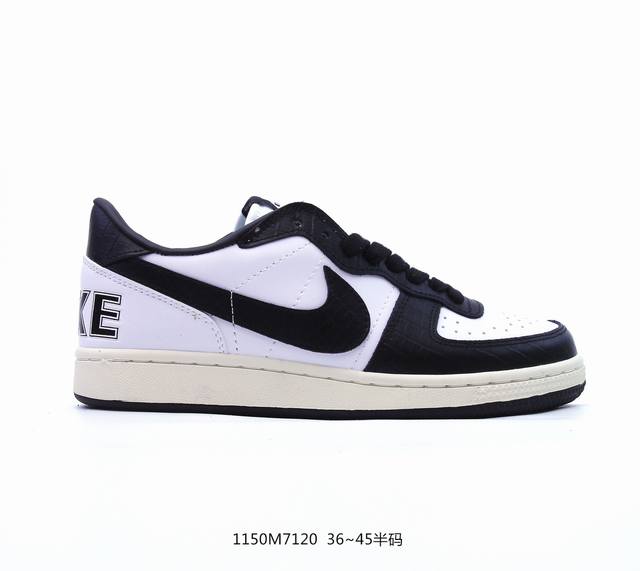 耐克 Nike Terminator Low 耐克终结者系列低帮滑板鞋 黄蓝密歇根 舒适 百搭 防滑耐磨复古板鞋。忠于原版，延续经典。采用耐穿舒适的利落皮革，助