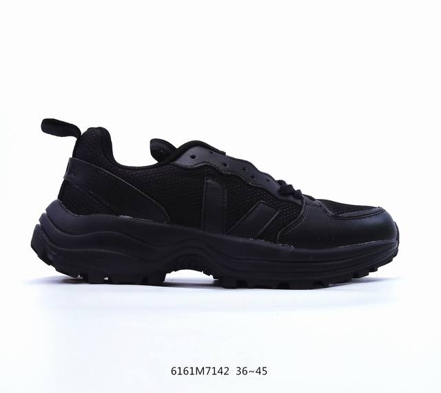 公司级rick Owens X Veja 织物合成革 减震防滑耐磨透气低帮 运动休闲鞋 货号:Cp051537B 尺码:36-45，编码6161M7142