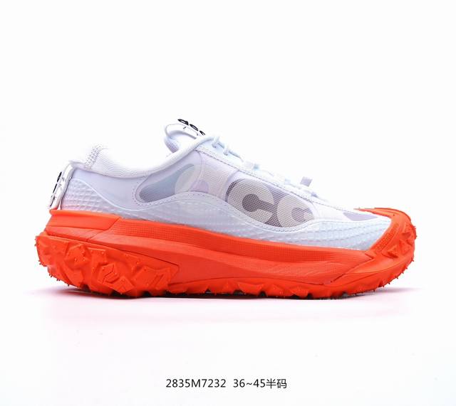 Nk Acg Mountain Fly 2 Low Se 复古潮流户外登山鞋防水慢跑鞋 椰奶色 Dv7903 100全新来袭 该款沿袭前代高帮版型的设计传统 轻