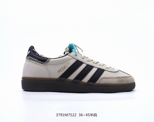 Adidas Originals Samba Handball Spezial 此款以简约大方的造型设计，给人以随性休闲的时尚格调，穿着舒适轻便，运动灵活自如，