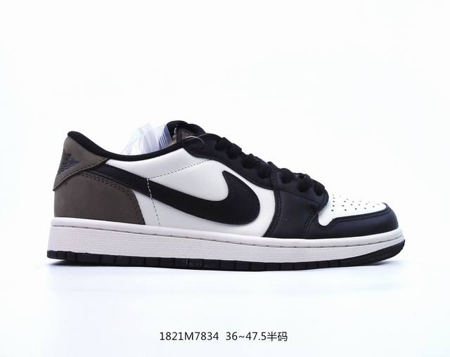 公司级nike Air Jordan 1 Low Aj1乔1低帮休闲板鞋 同步官方配色 原档冲孔鞋头 四线拉帮 鞋舌高弹海绵填充 官方货号:Cz0790-102