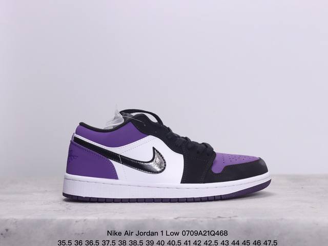 公司级头层！耐克nike Air Jordan 1 Low Aj1 乔1 低帮潮流运动休闲板鞋。Aj1 低帮拼接 完美版型真头层牛皮# 内置缓震气垫 原鞋开模