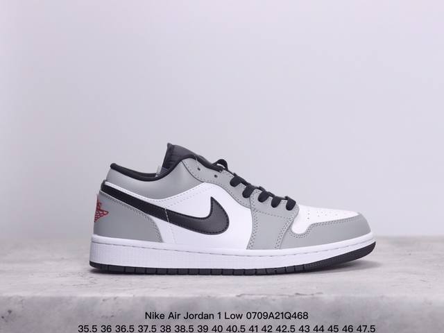 公司级头层！耐克nike Air Jordan 1 Low Aj1 乔1 低帮潮流运动休闲板鞋。Aj1 低帮拼接 完美版型真头层牛皮# 内置缓震气垫 原鞋开模