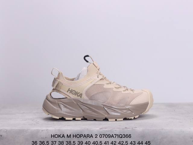 公司级hoka M Hopara 2 霍帕拉 2代 纯原鞋开模 最正确顶级版 户外登山 溯溪凉鞋 Me+阿b组合正确大底 货号：1147650 Bblc 尺码： - 点击图像关闭