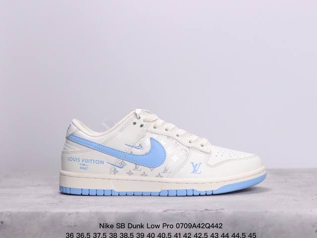 耐克nike Sb Dunk Low Pro 复古低帮 真标 休闲运动滑板板鞋。采用脚感柔软舒适zoomair气垫，有效吸收滑板等极限运动在落地时带来的冲击力，