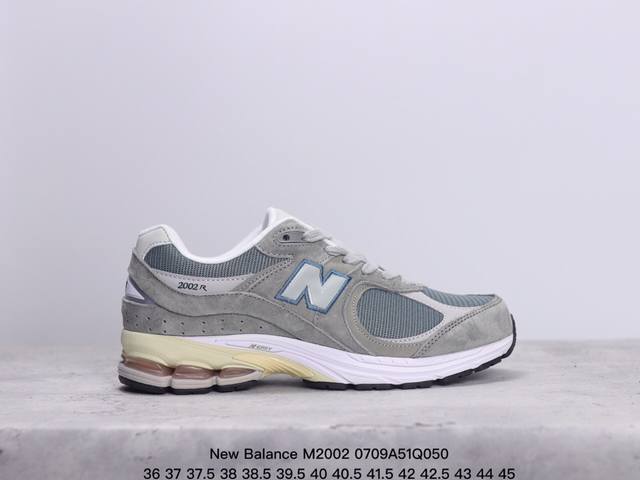 公司级新百伦new Balance M2002 系列复古老爹风 男女休闲鞋情侣百搭慢跑鞋运动男鞋女鞋 采用拼接网眼织物鞋面 后跟搭载外露缓震胶 货号:M2002