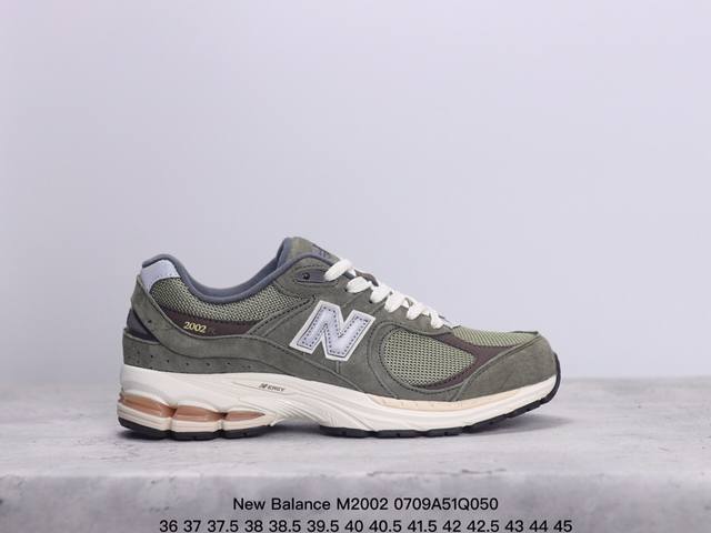 公司级新百伦new Balance M2002 系列复古老爹风 男女休闲鞋情侣百搭慢跑鞋运动男鞋女鞋 采用拼接网眼织物鞋面 后跟搭载外露缓震胶 货号:M2002