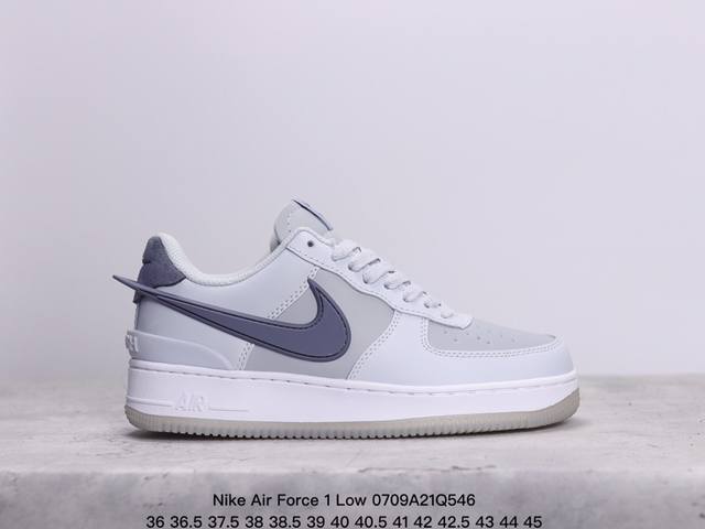 真标 耐克nike Air Force 1 Low 空军一号 低帮百搭休闲运动板鞋。柔软、弹性十足的缓震性能和出色的中底设计，横跨复古与现代的外型结合，造就出风