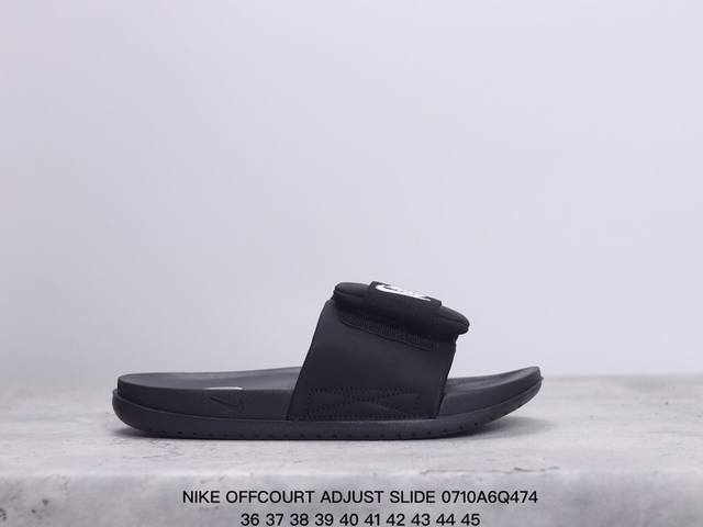 耐克nike Offcourt Adjust Slide 2023新款男女运动拖鞋 货号:Dq9624-003 尺码:如图所示 Xm0710Q474