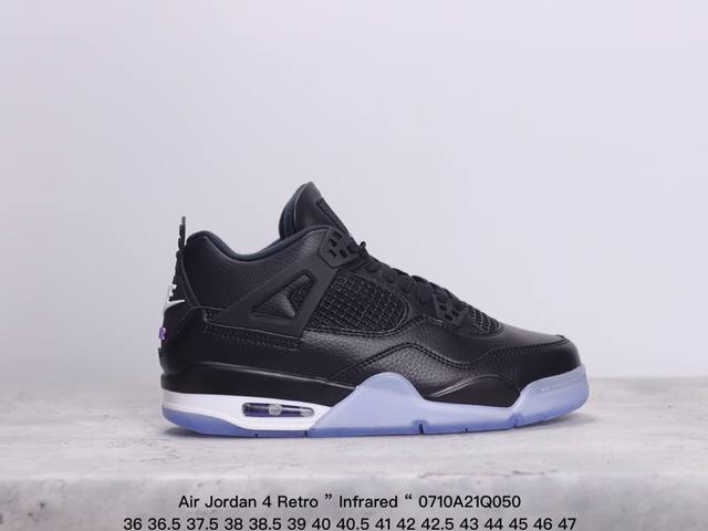 Aj4 Air Jordan 4 Retro ” Infrared “ Aj4乔4 男子文化篮球鞋 大厂出品 主力合作工厂 全新模具开发 纯正4代正确鞋型 进口