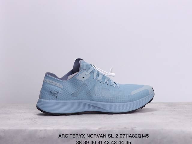 始祖鸟 Arc'Teryx Norvan Sl 2 透气轻便舒适防滑缓震耐磨防滑低帮运动鞋 男士休闲鞋跑步鞋徒步鞋老爹鞋 尺码：38-45 Xm0711Q145