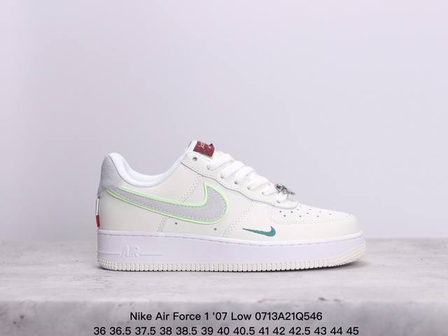 Nike Air Force 1 '07 Low 空军一号灯芯绒低帮休闲板鞋 原楦头原纸板 清洁度完美 全掌内置蜂窝气垫 中底钢印、拉帮完美 货号：Fq8744