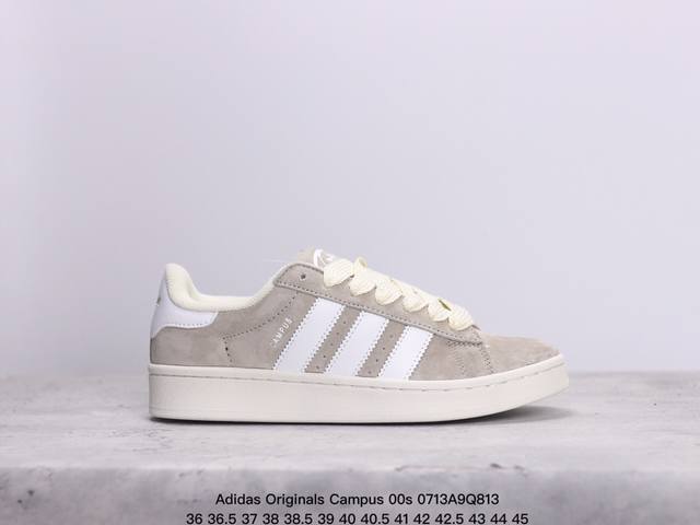 公司级阿迪达斯adidas Originals Campus 00S Tko学院系列 面包风经典复古低帮百搭休闲运动板鞋 货号:Hq4569 尺码:36 36 - 点击图像关闭