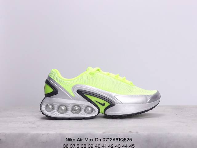 公司级nike Air Max Dn 耐克2024全新气垫跑鞋 #全新鞋款在同侧采用了四个圆柱仓式的设计 不仅有防滑耐磨性功能 还搭配了周围一圈柔软的泡棉材质