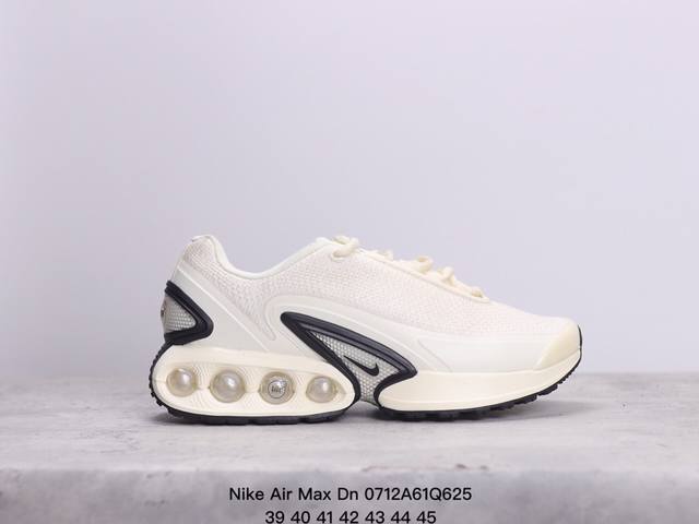 公司级nike Air Max Dn 耐克2024全新气垫跑鞋 #全新鞋款在同侧采用了四个圆柱仓式的设计 不仅有防滑耐磨性功能 还搭配了周围一圈柔软的泡棉材质