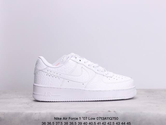 Af1耐克 Nike Air Force 1 ‘07 Low 空军一号 厚底增高百搭运动板鞋 原楦头原纸板 打造纯正空军版型，专注外贸渠道 全掌内置蜂窝气垫 原